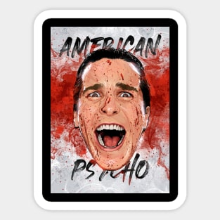 American Psycho Sticker